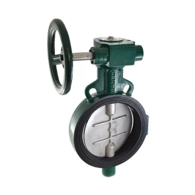 ZOLOTO Butterfly Valve (Wafer Type), PN 1.6 with S.S 304 Disc Gear Operated (1078C)